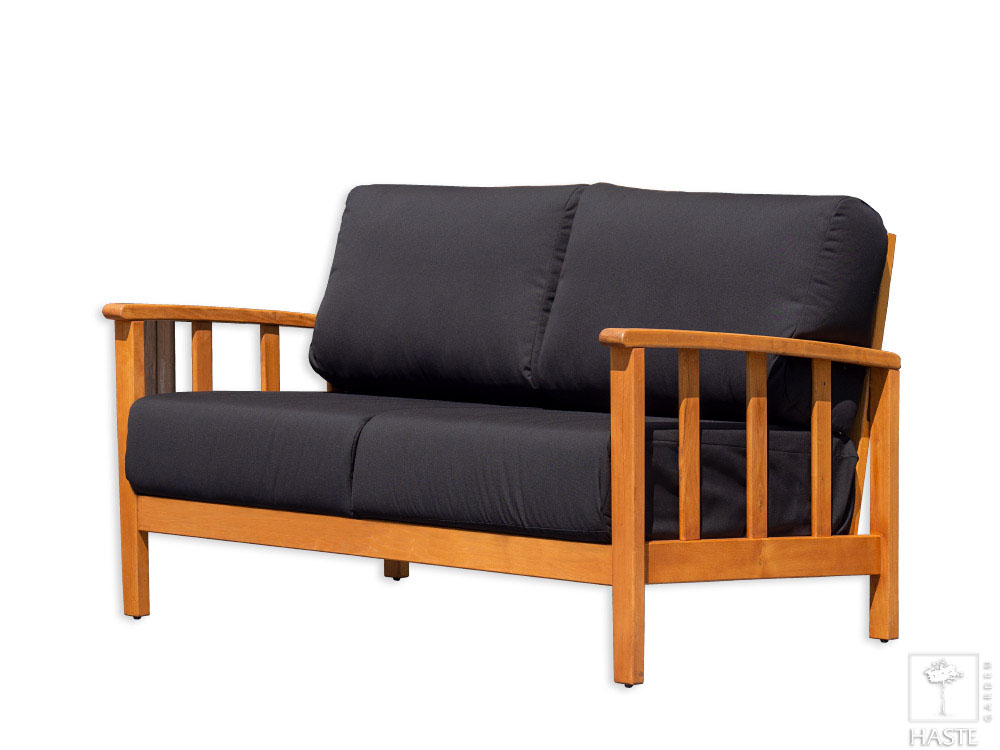 Sofa 2-osobowa drewniana